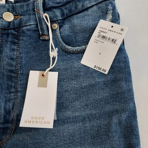 Good American Good Waist Jeans NWT - Picture 8 of 10